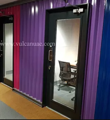 Soundproof Acoustic Fire Rated Door – Steel or Timber Frame, Up to 180 Minute Fire Protection, Up to 35dB Acoustic Rating, RAL Powder Coated or Laminate Finish, Recording Studio & Theatre
